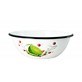 MISKA EMALIOWANA BIAŁY LIMONKA 17cm 0,6l