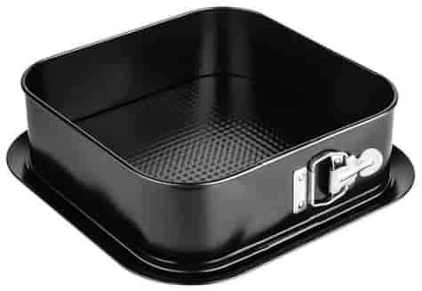 CZARNA TORTOWNICA BLACHA 24x24cm 990-47