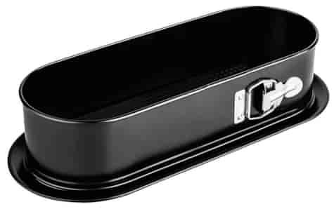 CZARNA TORTOWNICA BLACHA 34x12cm 990-60