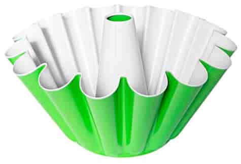 ZIELONO-SZARA BLACHA BABKA Z TULEJĄ 23cm 990-45/10