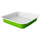 ZIELONO-SZARA BLACHA FORMA TARTA 24x24cm 990-64/10