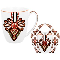 PARZENICA KUBEK 360ml + OPAKOWANIE Z RĄCZKĄ