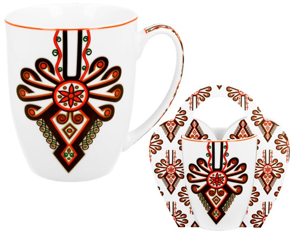 PARZENICA KUBEK 360ml + OPAKOWANIE Z RĄCZKĄ