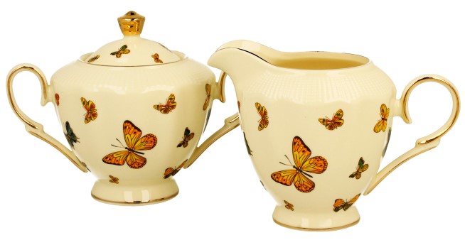 MOTYLKI CUKIERNICA 400ml + MLECZNIK 350ml KPL 2EL