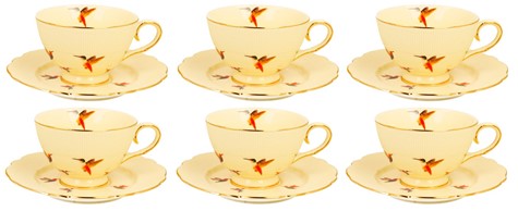 KOLIBRY KOMPLET FILIŻANEK 6+6 260ml