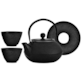 CZAJNIK ŻELIWNY Z CZARKAMI 0,8L 4EL BLACK 22170570