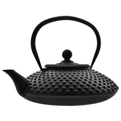 GIFT CZAJNIK ŻELIWNY Z SITKIEM 1,25L BLACK