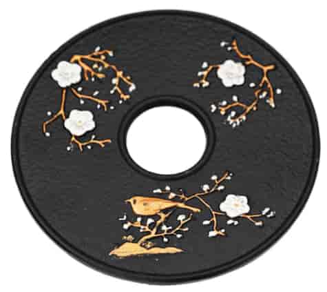 GIFT PODSTAWKA ŻELIWNA POD CZAJNICZEK 13cm BIRD