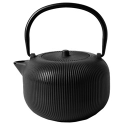 SEBASTIANO CZAJNIK ŻELIWNY Z SITKIEM 1L GREY DARK