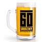 FUNNY BEER KUFEL 500ml 60 URODZINY