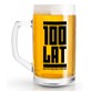 FUNNY BEER KUFEL 500ml 100 LAT
