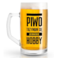 FUNNY BEER KUFEL 500ml PIWO - TRZYMAM SIĘ...