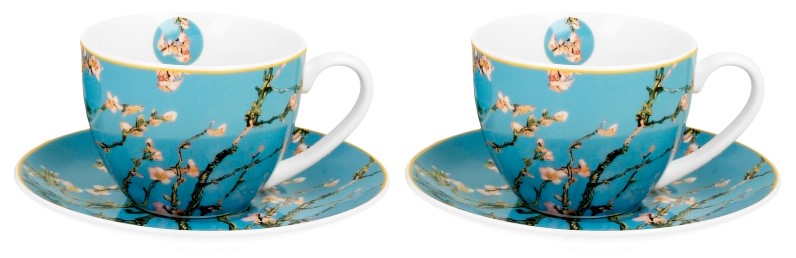 V. VAN GOGH ALMOND KOMPLET FILIŻANEK 2+2 280ml