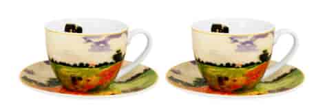 C. MONET POPPY FIELD ESPRESSO KPL FIL 2+2 110ml