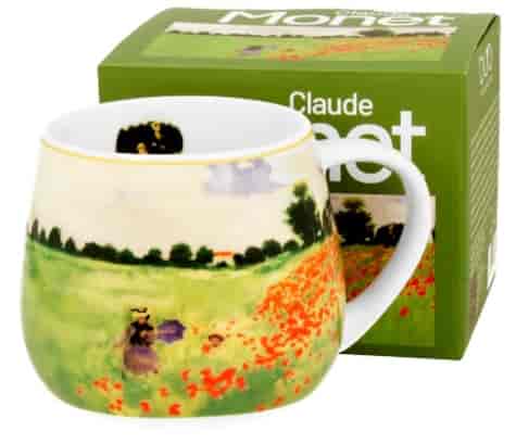 C. MONET POPPY FIELD KUBEK BARYŁKA W PUDEŁKU 380ml