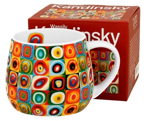 W. KANDINSKY SQUARES KUBEK W PUDEŁKU 380ml