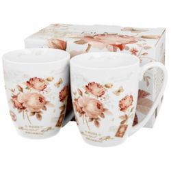 SECESJA KUBEK KOMPLET 2EL W PUDEŁKU 380ml