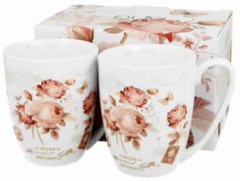 SECESJA KUBEK KOMPLET 2EL W PUDEŁKU 380ml