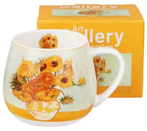 SUNFLOWERS KUBEK BARYŁKA W PUDEŁKU 430ml