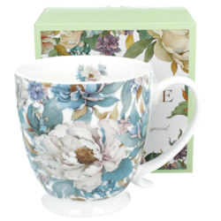 PEONY WHITE KUBEK NA STOPCE W PUDEŁKU 500ml