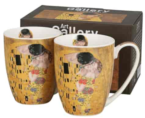 THE KISS CLASSIC KUBEK KOMPLET 2EL W PUDEŁKU 360ml