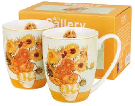 SUNFLOWERS KUBEK KOMPLET 2EL W PUDEŁKU 360ml