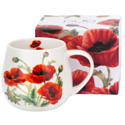 CLASSIC POPPIES KUBEK BARYŁKA W PUDEŁKU 430ml