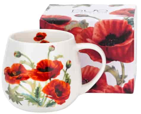 CLASSIC POPPIES KUBEK BARYŁKA W PUDEŁKU 430ml