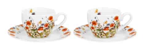 WILD BIRD ESPRESSO KOMPLET FILIŻANEK 2+2 110ml