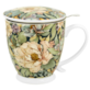 PEONY BLUE KUBEK ZAPARZACZ NA STOPCE 500ml