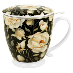 ENGLISH ROSES BLACK KUBEK ZAPARZAC NA STOPCE 500ml