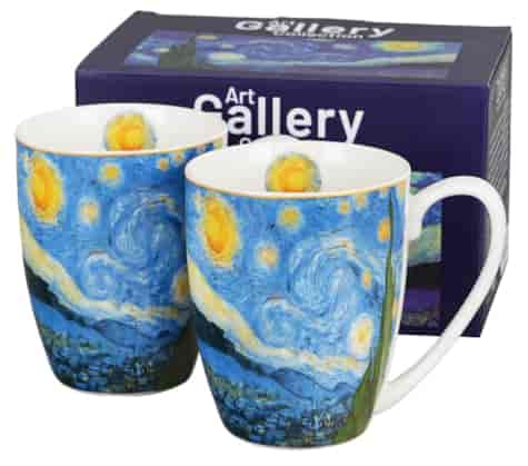 STARRY NIGHT KUBEK KOMPLET 2EL W PUDEŁKU 360ml