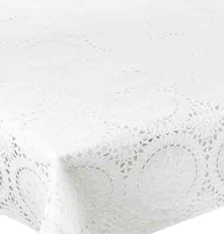 GRETA KORONKA PCV 135-140 LA-0466U WHITE
