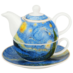 STARRY NIGHT CZAJNICZEK Z FILIŻANKĄ 300ml 3EL
