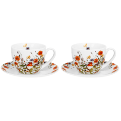 WILD BIRD KOMPLET FILIŻANEK 2+2 270ml