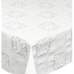 GRETA KORONKA PCV 135-140 LA-0483U WHITE