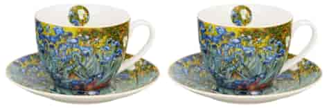 IRISES KOMPLET FILIŻANEK 2+2 250ml