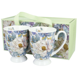 PEONY WHITE KUBEK KOMPLET 2EL W PUDEŁKU 340ml