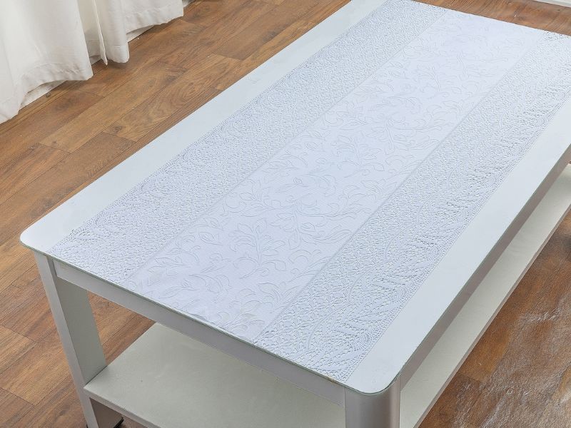 BIEŻNIK NA ŁAWE PCV 0,50 LA-1007U WHITE