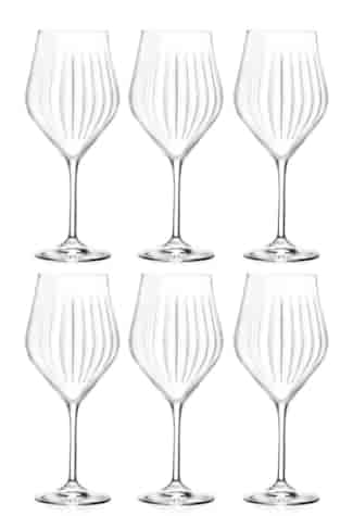 RCR TIMELESS KIELISZEK WINO 550 6szt