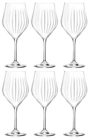 RCR TIMELESS KIELISZEK WINO 650 6szt