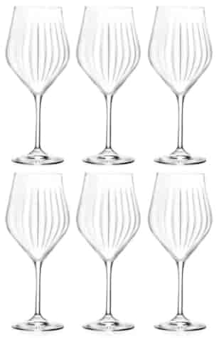 RCR TIMELESS KIELISZEK WINO 650 6szt