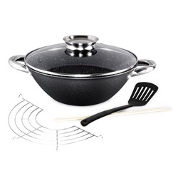 PATELNIA WOK ŻELIWNA 28cm KM4806MR