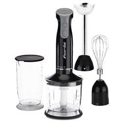 BLENDER RĘCZNY 400W KOMPLET 5EL KM6746 CZARNY
