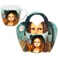 KOCI ŚWIAT MONA LISA KUBEK 460ml + OPAK Z RĄCZKĄ