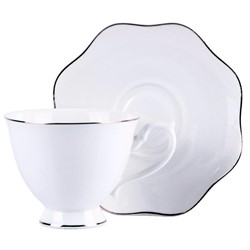 COSTA FILIŻANKA ZE SPODKIEM 1+1 200ml BOX PCV