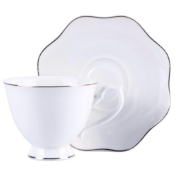 COSTA FILIŻANKA ZE SPODKIEM 1+1 200ml BOX PCV