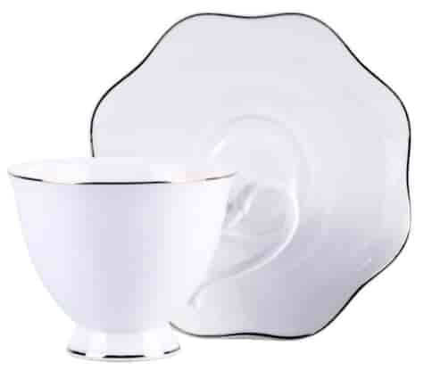 COSTA FILIŻANKA ZE SPODKIEM 1+1 200ml BOX PCV