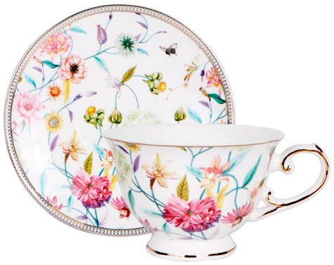 FELICITA FILIŻANKA ZE SPODKIEM 1+1 220ml BOX PCV