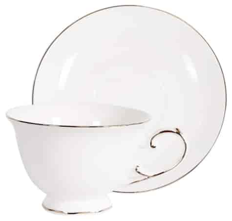 ANGELO FILIŻANKA ZE SPODKIEM 1+1 220ml BOX PCV